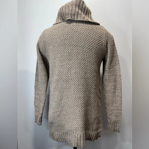 Hilary Radley Womens Brown Sweater Pullover Mock Neck Long Sleeve Size XS - Picture 6 of 12